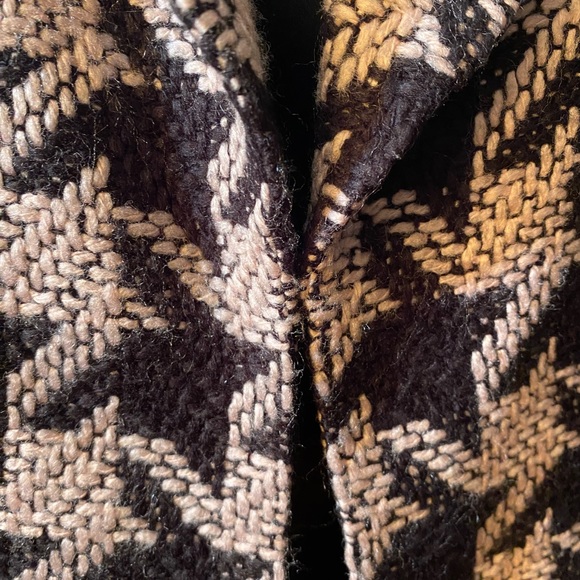 I.N.C black and white large pattern houndstooth jacket - Picture 12 of 16